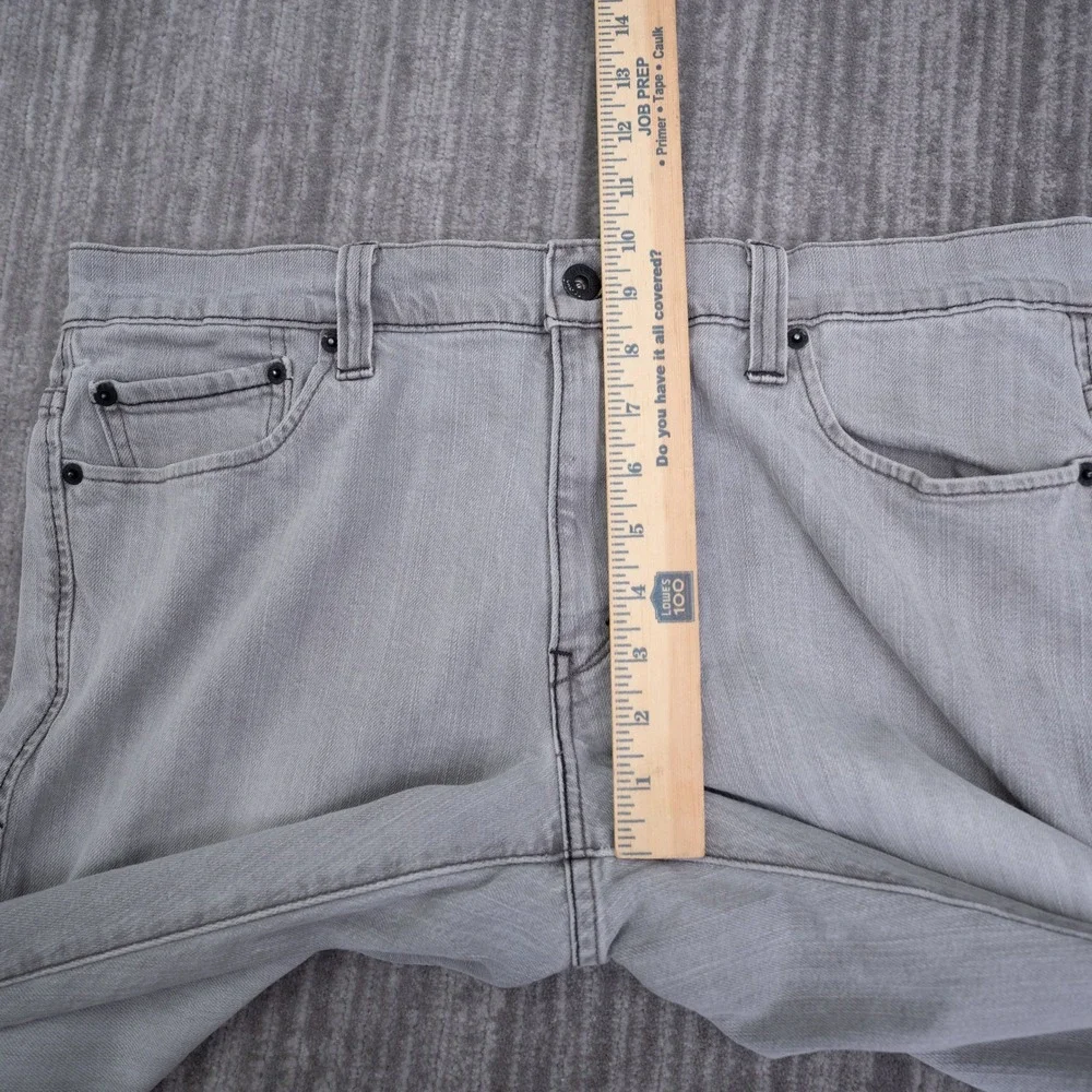 Levis 511 Skinny Jeans Mens Gray Denim Pants 36x30 Fit 31 Light Wash Casual